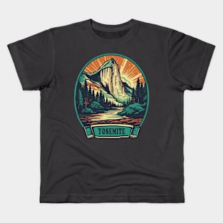 Yosemite National Park Kids T-Shirt